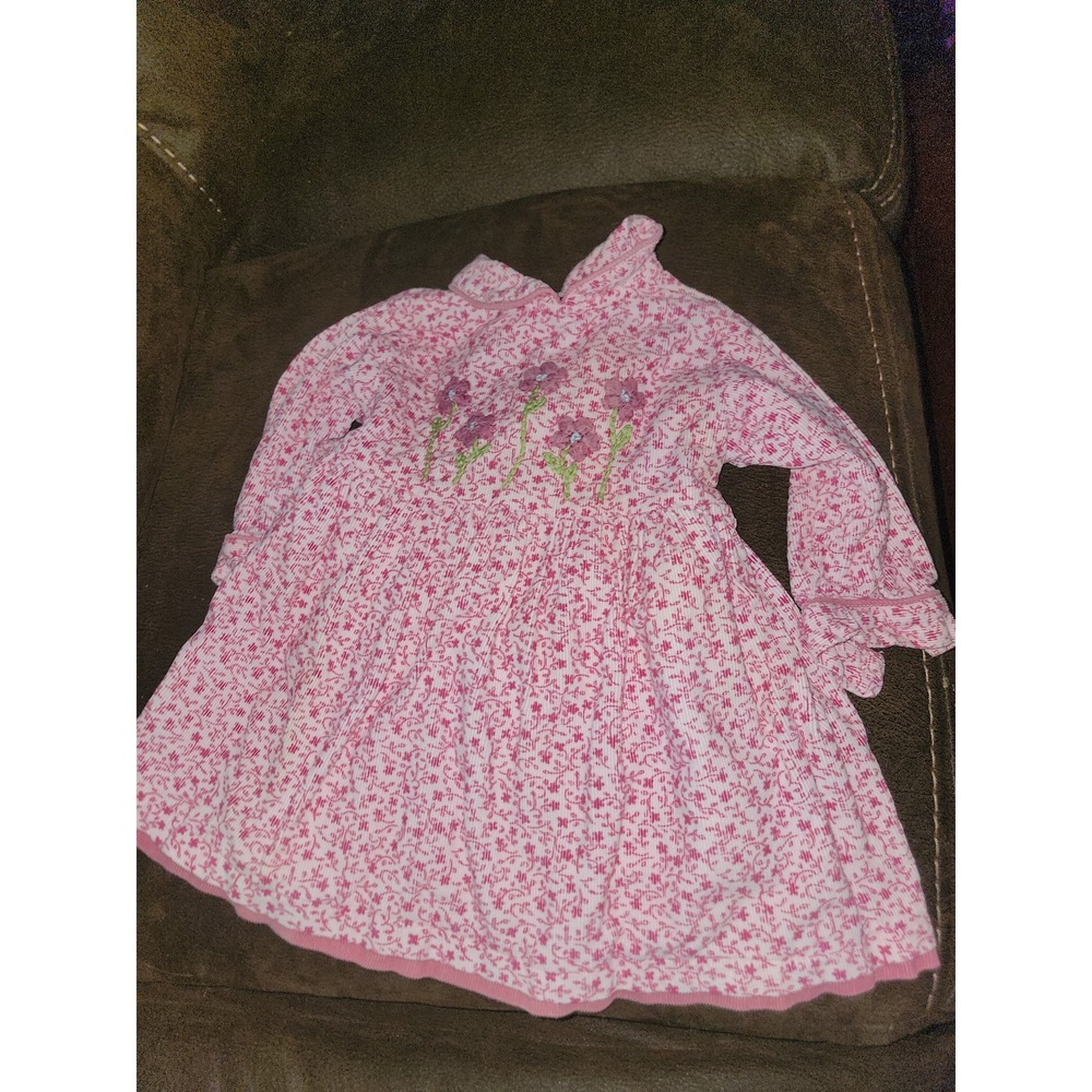 Beetlejuice vintage floral kids dress‎ size 12 months y2k corduroy